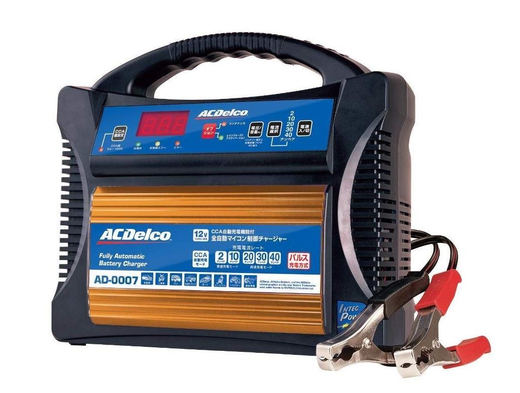 バッテリー充電器 ACデルコ AD-0007 レビュー | し～くれっとの釣りブログ